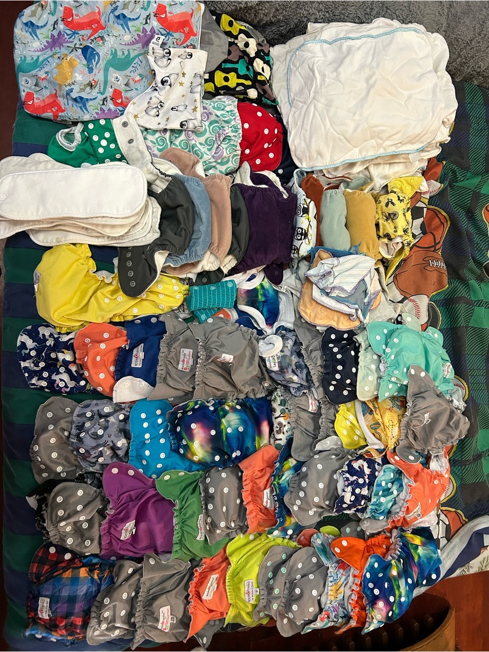 FULL time cloth diaper lot